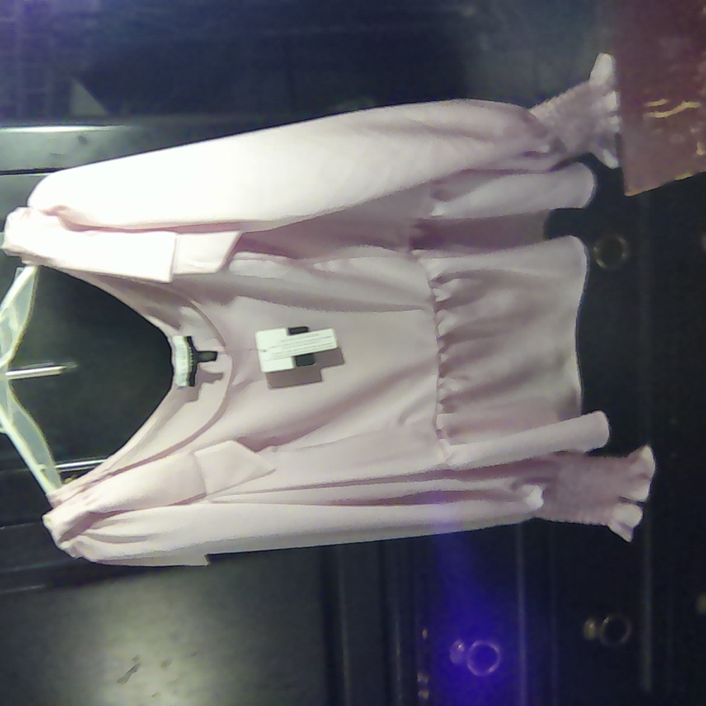 Eloquii elements women's blouse size 20 and it's pink